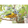 New Arrive Gold Color Big 3.5Ch Alloy RC Helicopter with light